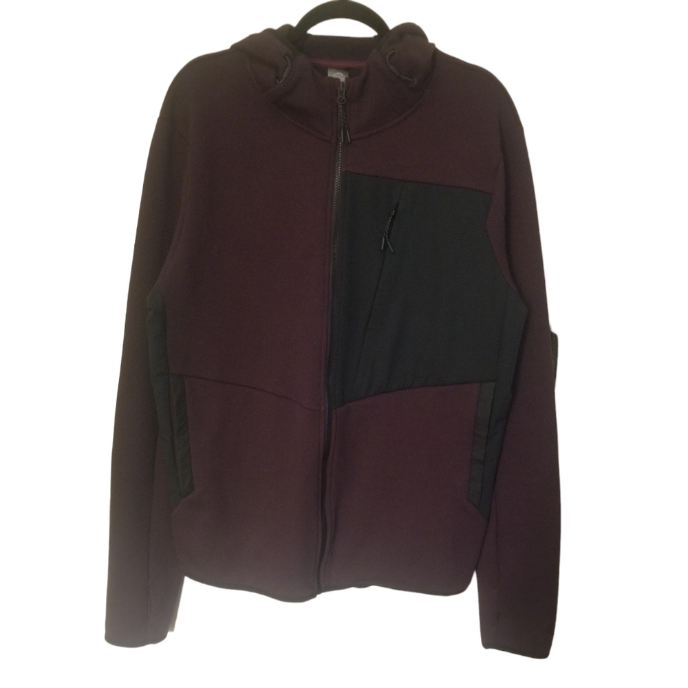 C9 by Champion Men's Plum Purple & Black Hoodie Jacket Size Large